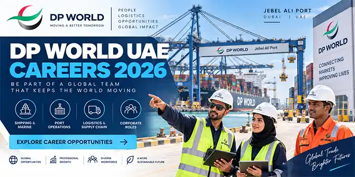 DP World UAE Careers 2026 – Shipping, Logistics & Port Operations Jobs | Apply Online