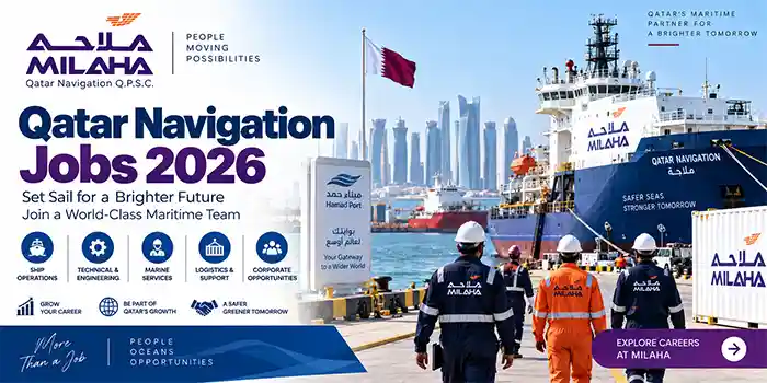Qatar Navigation Jobs 2026 – Maritime, Shipping & Marine Vacancies