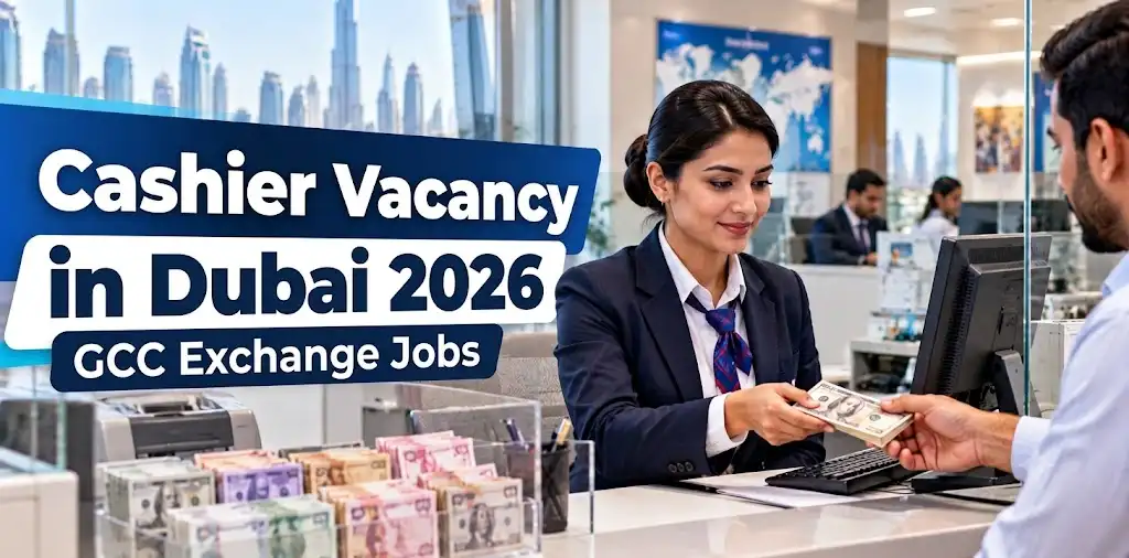 Cashier Vacancy in Dubai