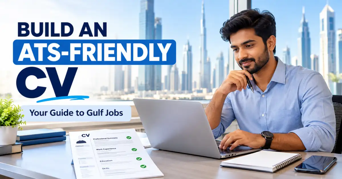 ATS-friendly CV for Gulf jobs
